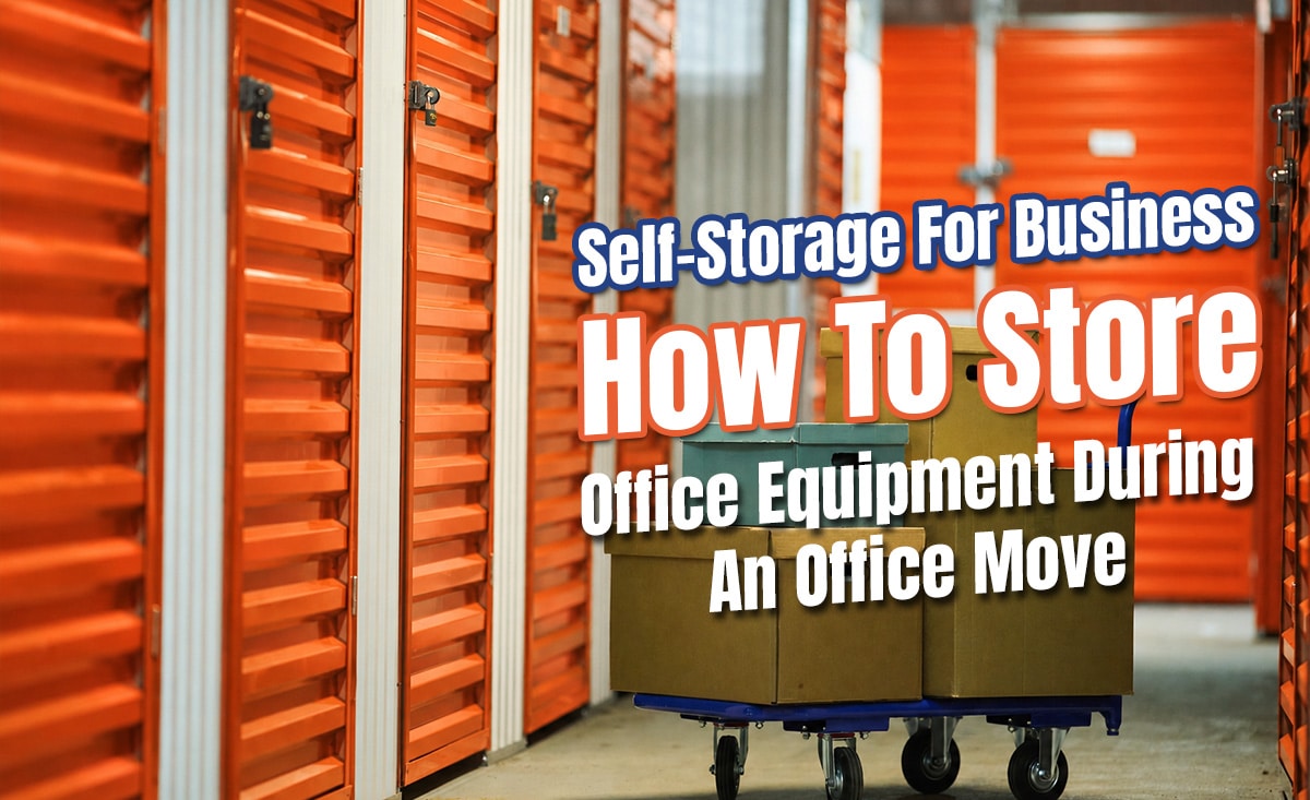 office equipment storage during office move 01